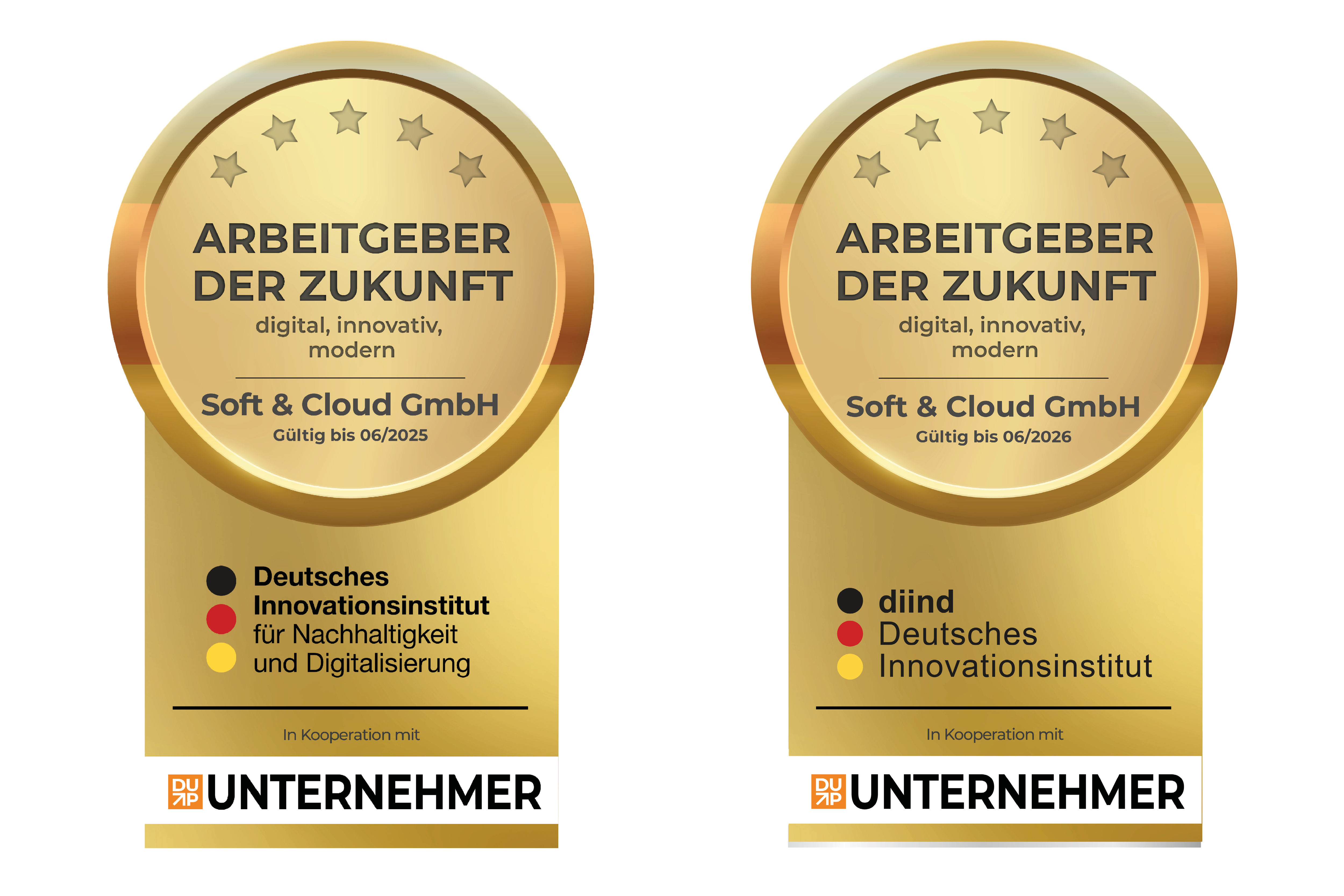 Arbeitgeber der Zukunft Auszeichnungen