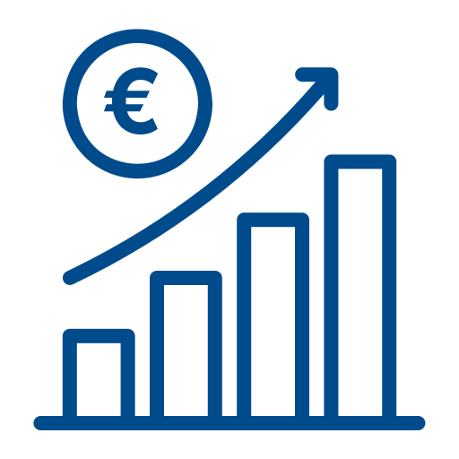higher earning potential icon
