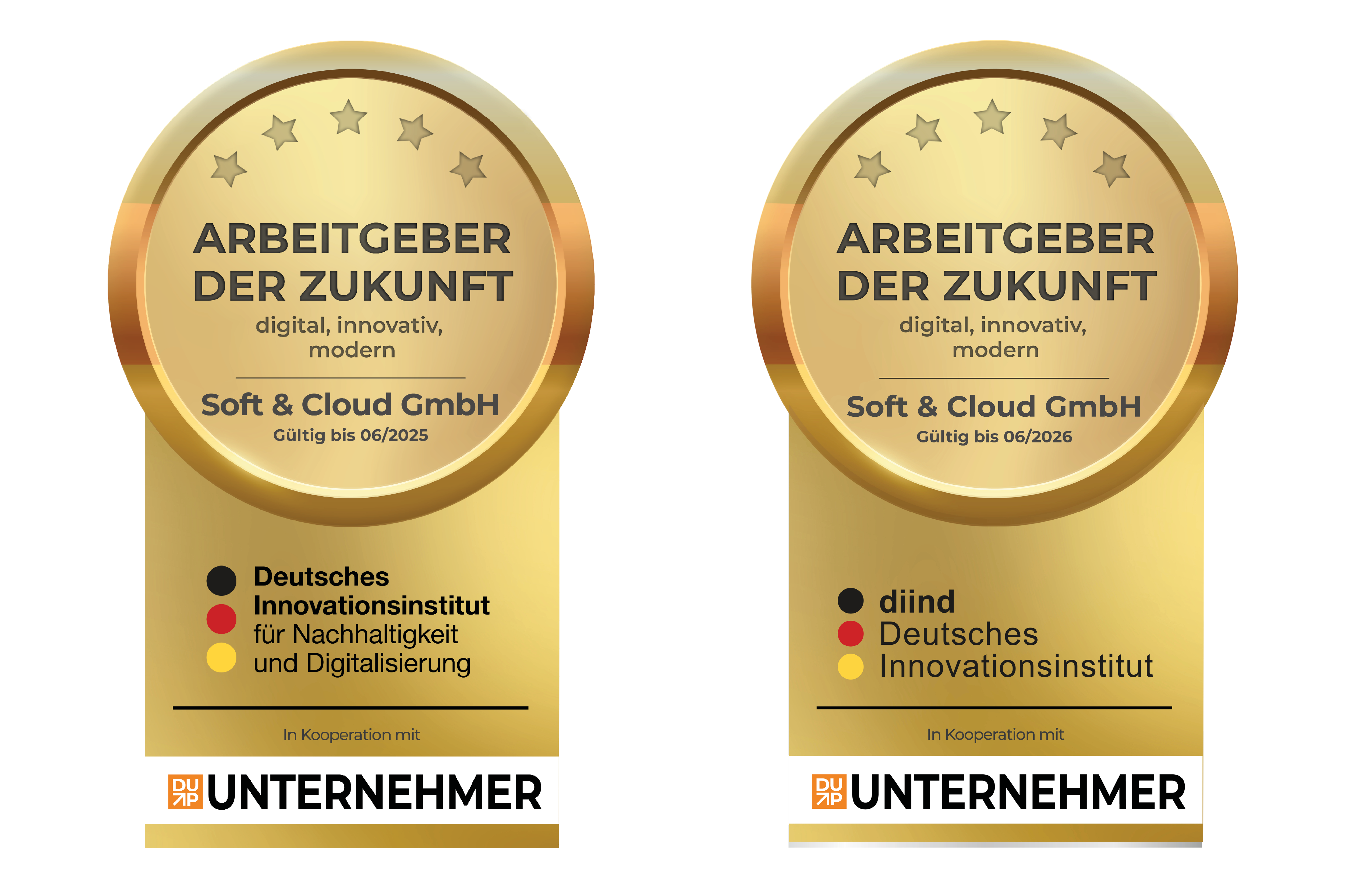 Arbeitgeber der Zukunft Auszeichnungen